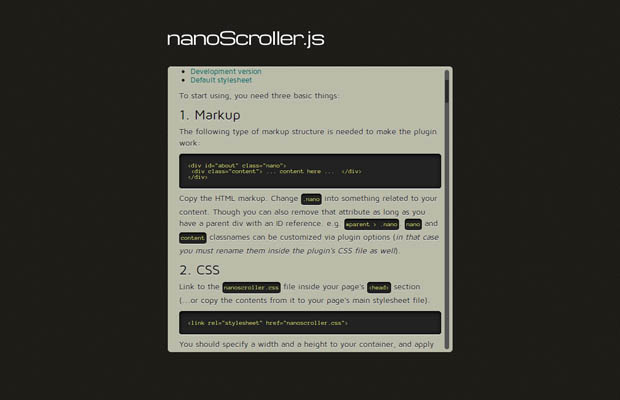 nanoScroller