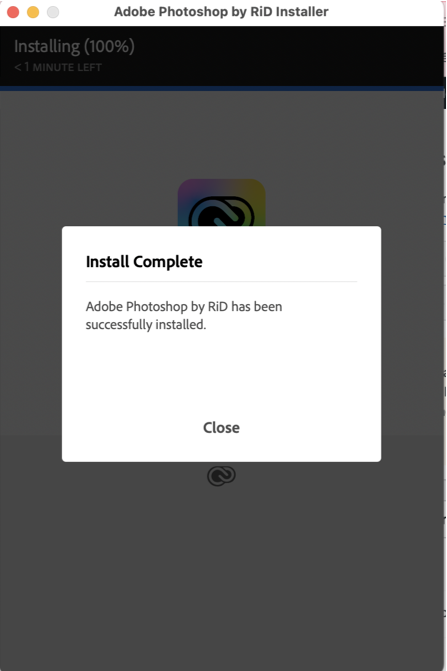 install phototop by rid success